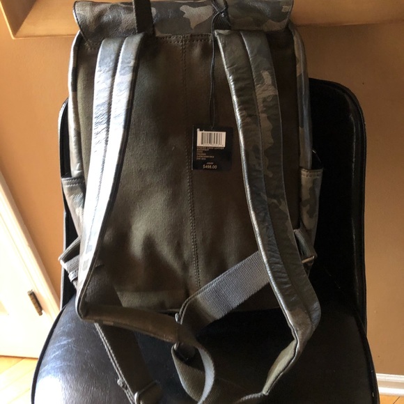 FRYE Leather Camo Backpack - Picture 5 of 10